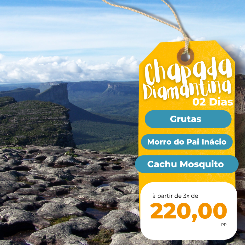 Pacote 02 Dias Chapada Diamantina 2023 Chapada Diamantina By